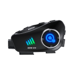 Q28-2x Motocycle Helmet DVR (2-Person Intercom) High-definition dashcam recording ensures safety